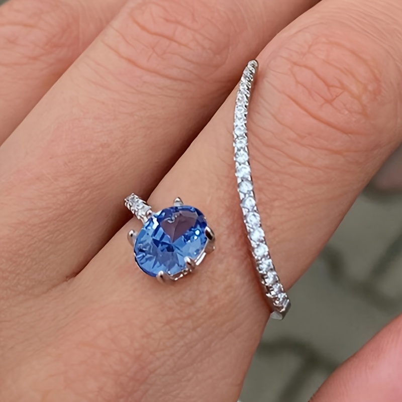 Women's Zirconia Bridal Wedding Ring Set for Daily & Party Wear